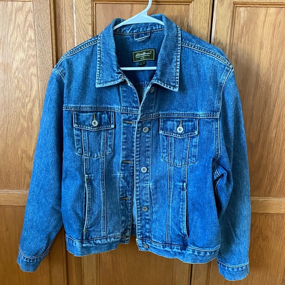 Eddie Bauer Denim/Jean Jacket- size XL - Picture 1 of 5